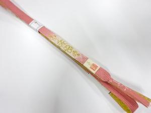 未使用品　正絹　高麗　手組帯締め